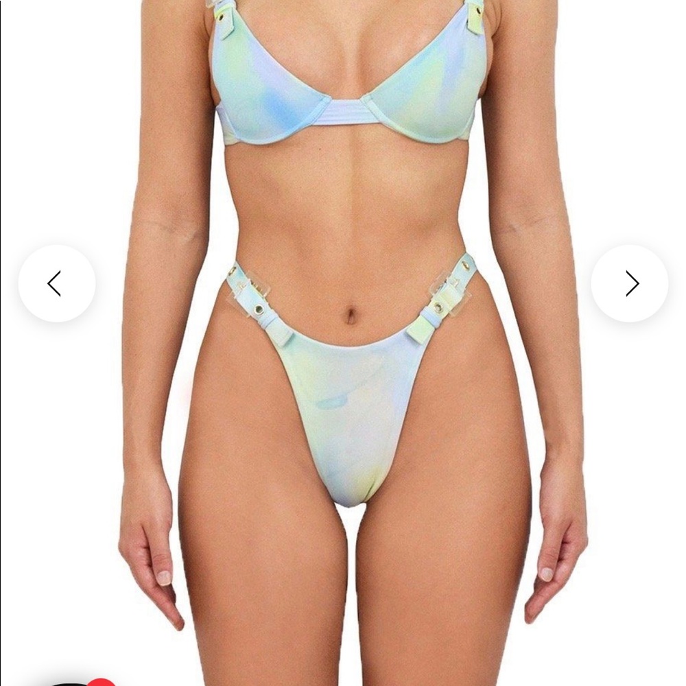 Heart of sun bikini bottom